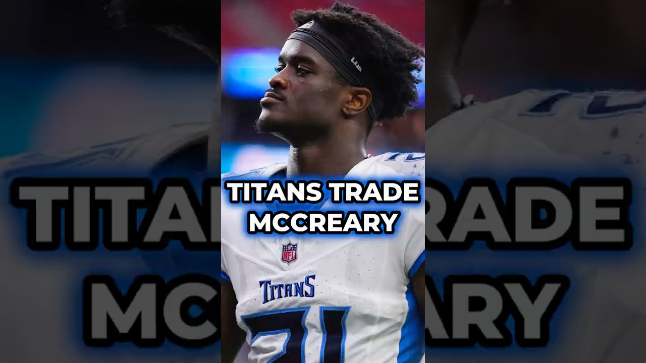 BREAKING: Titans Trade Roger McCreary To Rams For Pick Swap! #nfl #titans #shorts