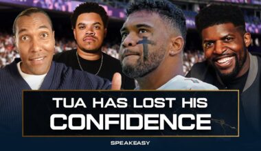 "Tua doesn't BELIEVE in HIMSELF!" Acho and Housh BREAKDOWN Tua Tagovailoa's confidence | SPEAKEASY