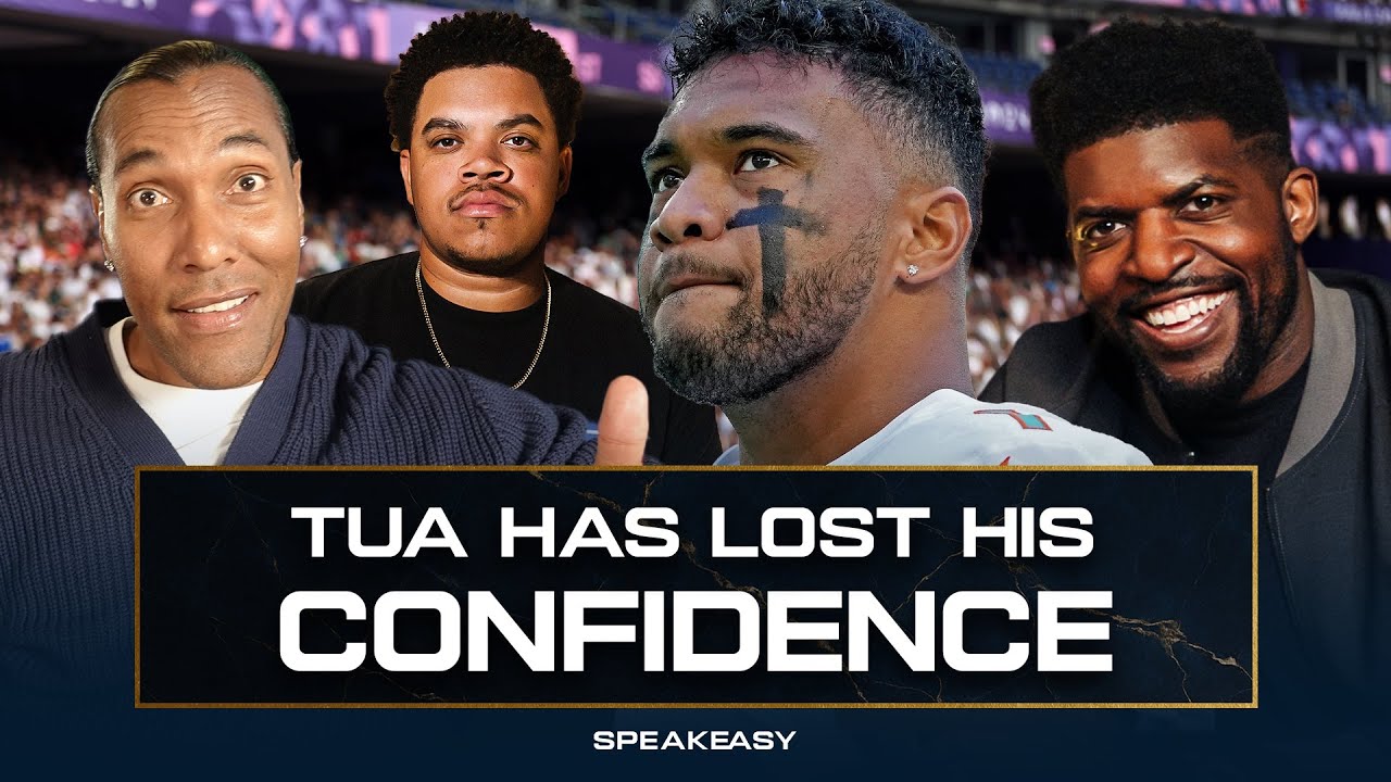 "Tua doesn't BELIEVE in HIMSELF!" Acho and Housh BREAKDOWN Tua Tagovailoa's confidence | SPEAKEASY