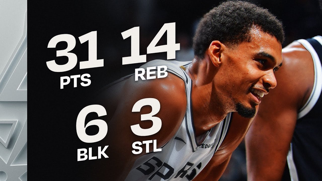 Wemby's HISTORIC START Continues vs Nets! | October 26, 2025