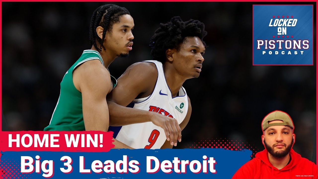 EMERGENCE: Detroit Pistons' Big Three OVERPOWERS Celtics | Ausar Thompson Breakout Is HERE