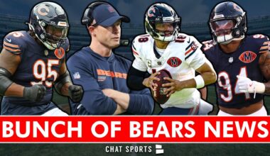 Chicago Bears Just Got A BUNCH OF NEWS Ft. Shemar Turner, Ben Johnson, Caleb Williams, Austin Booker