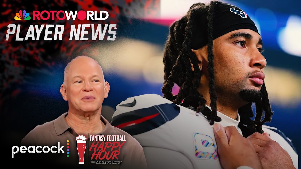 C.J Stroud quietly producing in Houston Texans' offense | Fantasy Football Happy Hour | NFL on NBC