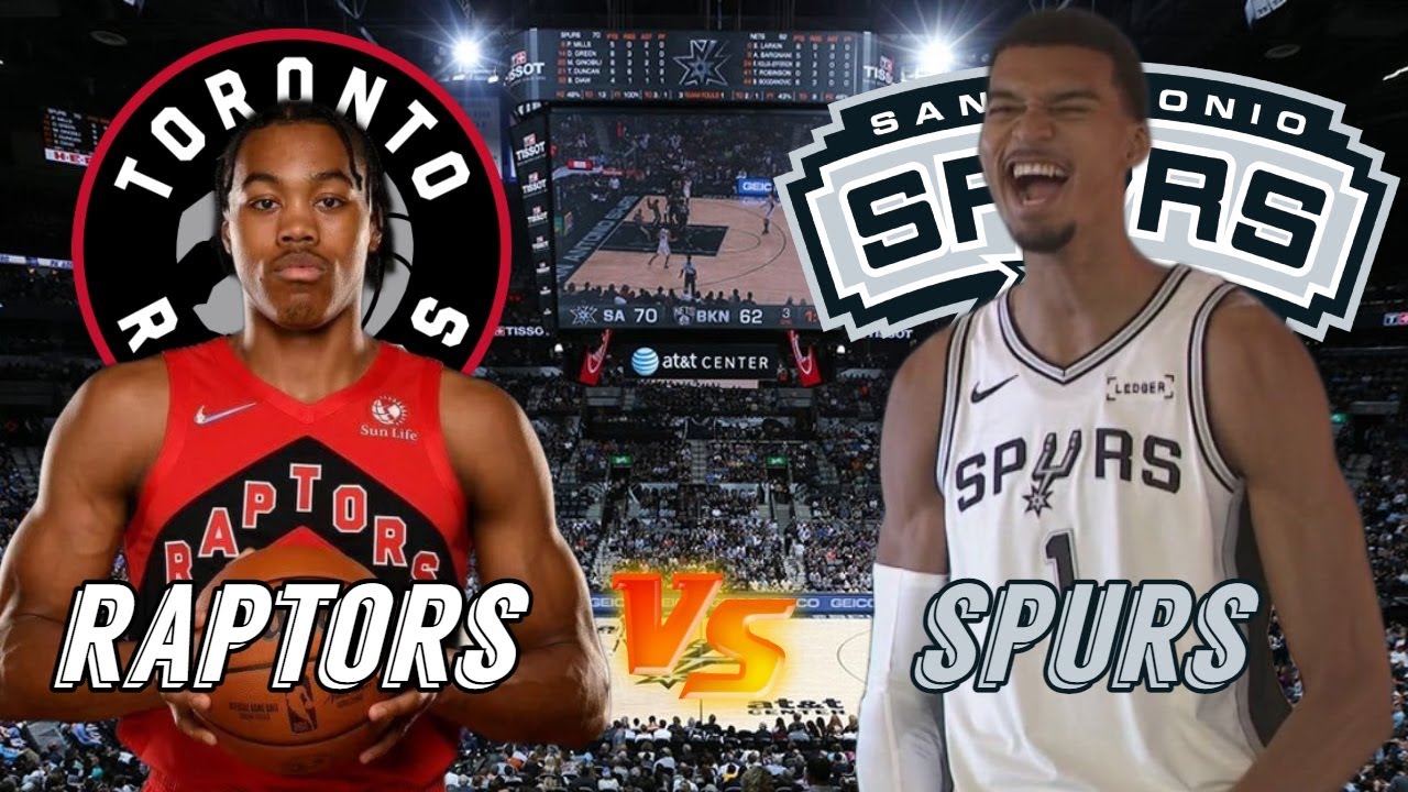 Toronto Raptors vs San Antonio Spurs Live Play by Play & Scoreboard
