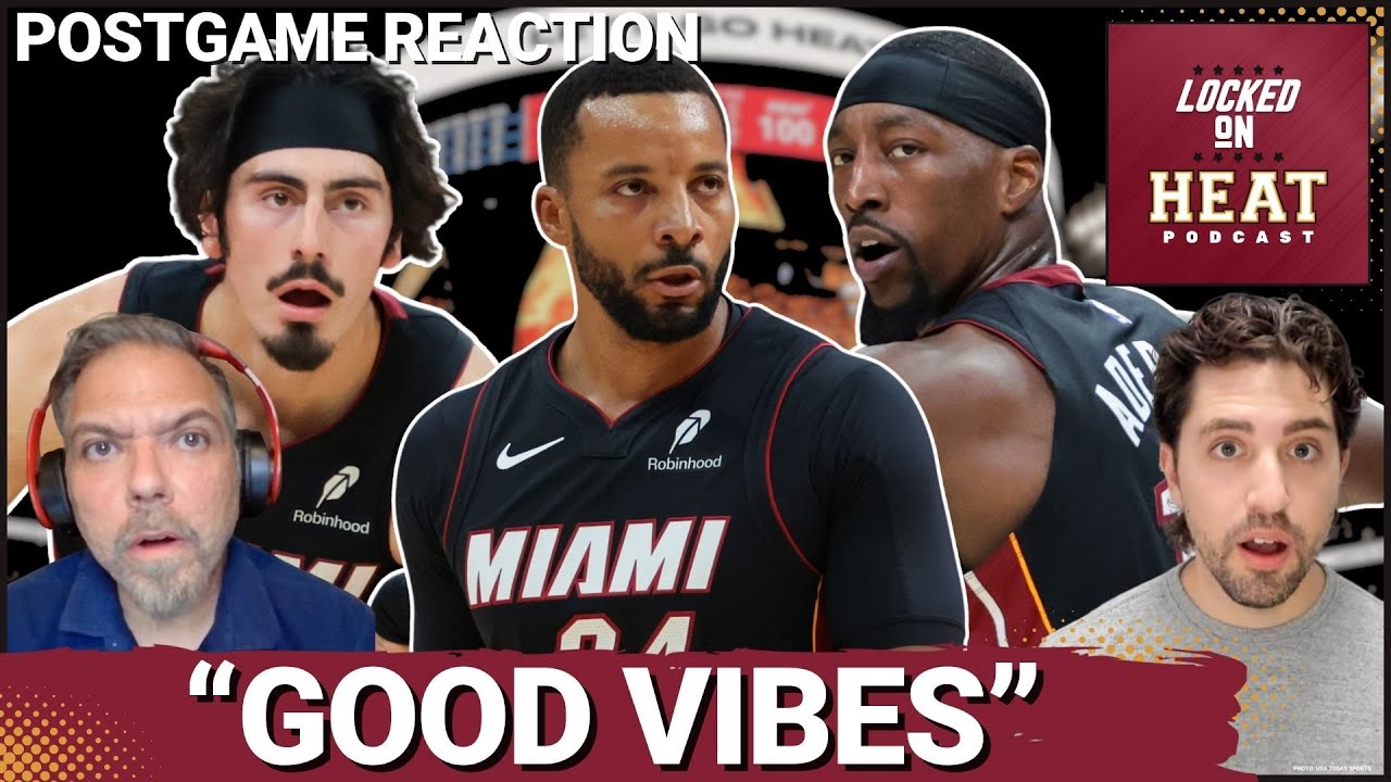 Miami Heat's New Offense STUNS Knicks | Norm Powell SHINES | GOOD VIBES!! | Locked On Heat