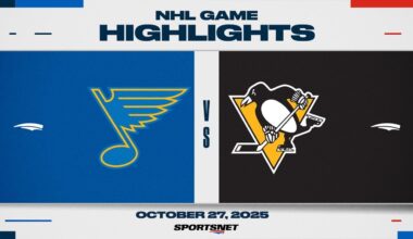 NHL Highlights | Blues vs. Penguins - October 27, 2025
