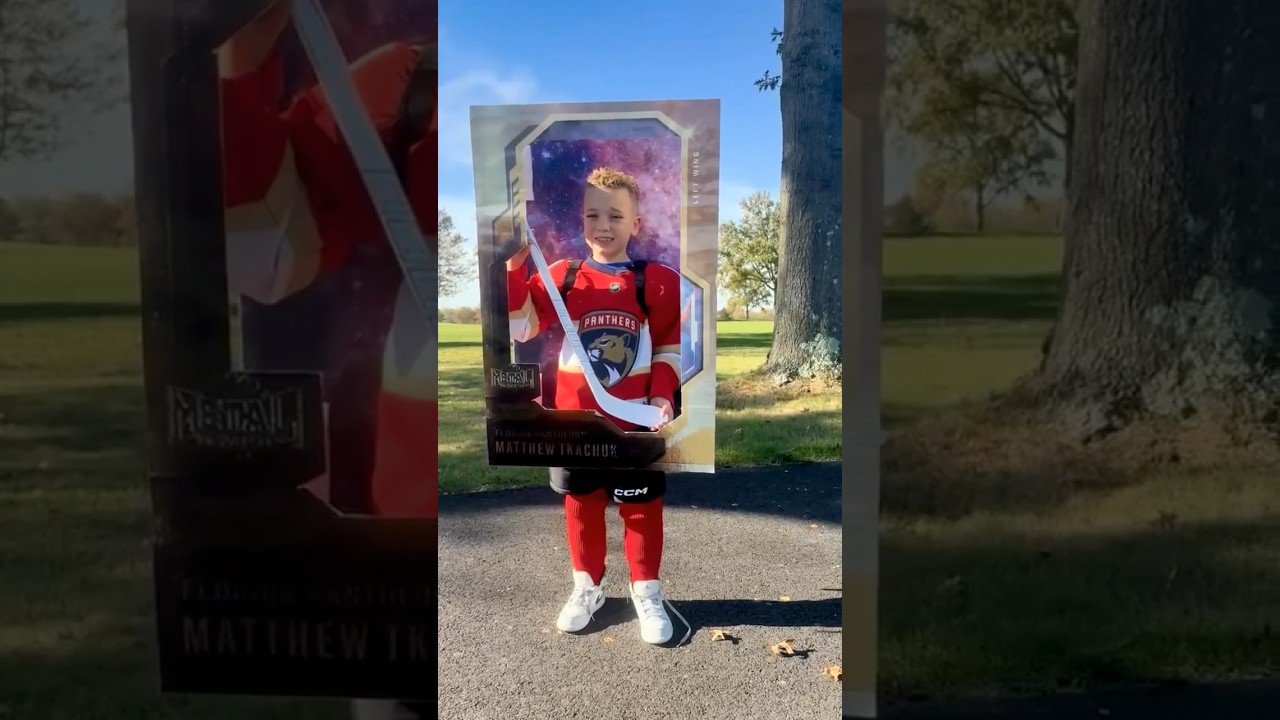 Epic Matthew Tkachuk halloween costume!