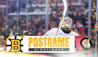 CONDENSED GAME: Boston Bruins vs. Ottawa Senators - 10/27/2025
