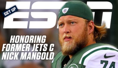 Damien Woody's heartfelt tribute to former Jets C Nick Mangold 💚 | Get Up