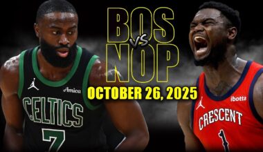 Boston Celtics vs New Orleans Pelicans Full Game Highlights - October 27, 2025 | NBA Season