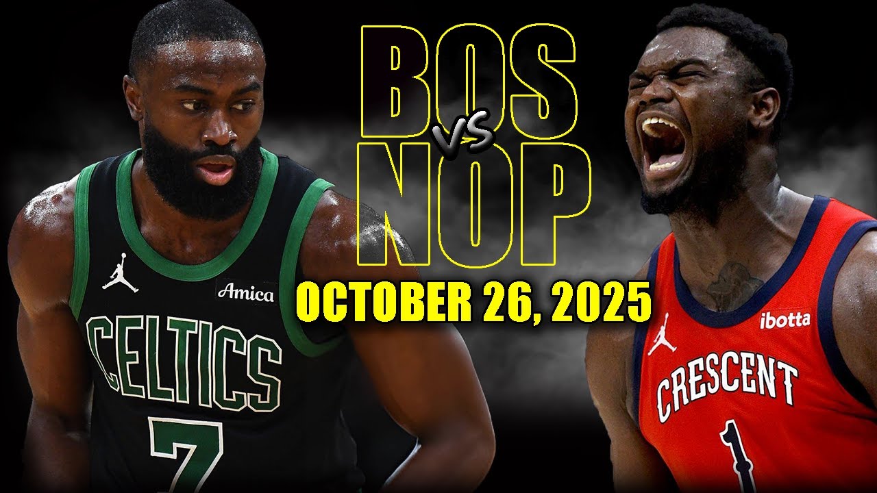 Boston Celtics vs New Orleans Pelicans Full Game Highlights - October 27, 2025 | NBA Season