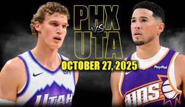 Phoenix Suns vs Utah Jazz Full Game Highlights - October 27, 2025 | NBA Season