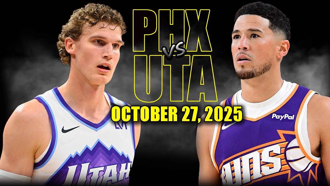 Phoenix Suns vs Utah Jazz Full Game Highlights - October 27, 2025 | NBA Season