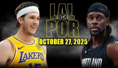 Los Angeles Lakers vs Portland Trail Blazers Full Game Highlights - October 27, 2025 | NBA Season