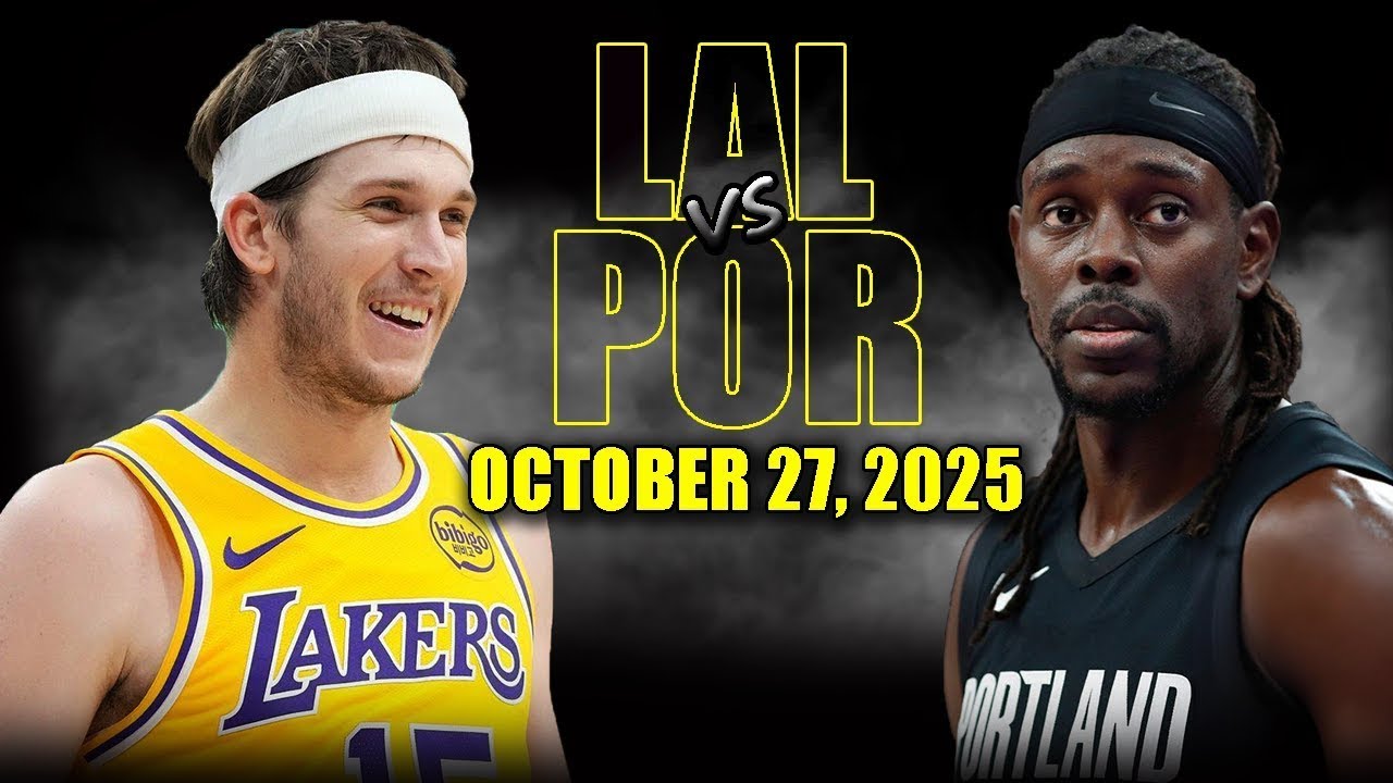 Los Angeles Lakers vs Portland Trail Blazers Full Game Highlights - October 27, 2025 | NBA Season