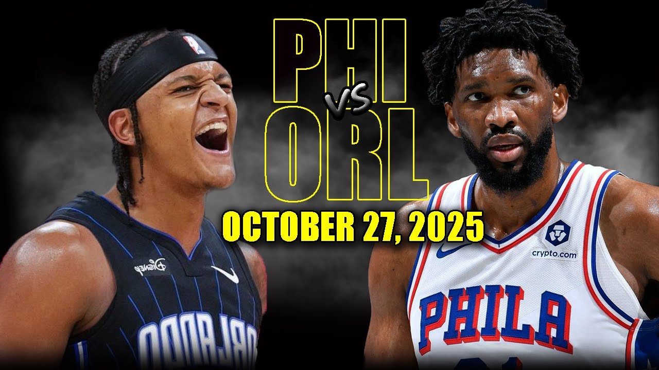 Philadelphia 76ers vs Orlando Magic Full Game Highlights - October 27, 2025 | NBA Season