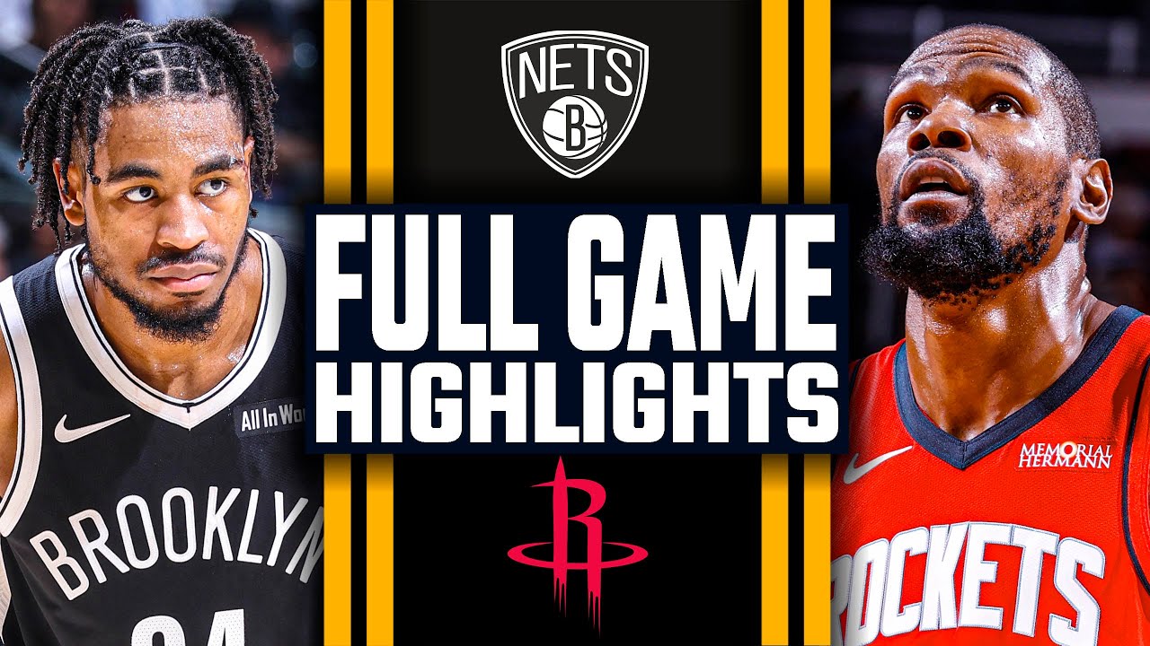 Brooklyn Nets vs Houston Rockets - FULL GAME HIGHLIGHTS | October 27, 2025 NBA Season