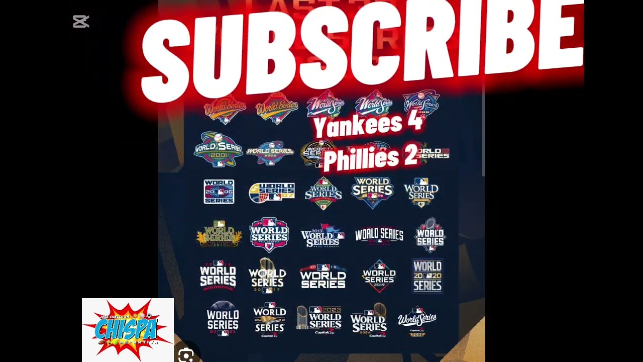 Campeones de la Serie Mundial de MLB. 1995-2025.