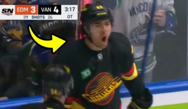 This Canucks player keeps on SHOCKING everyone....