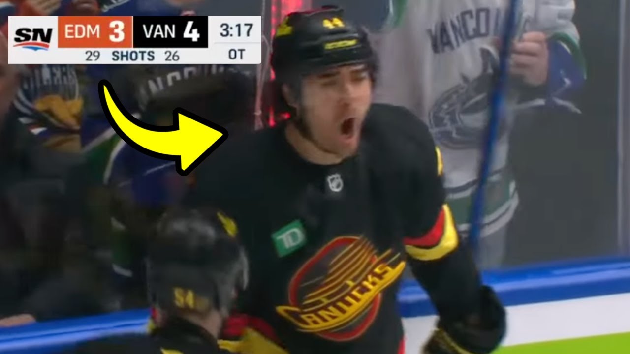 This Canucks player keeps on SHOCKING everyone....