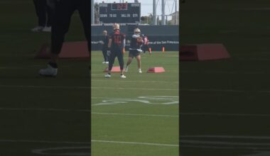 Brock seems to be moving well👀🤔 #brockpurdy #sanfrancisco49ers #49ers #nfl