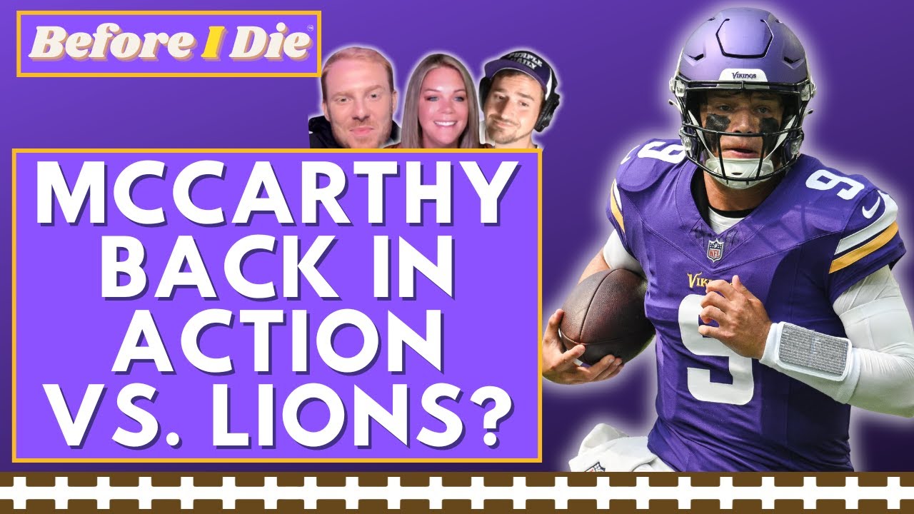 What are expectations for JJ McCarthy in return for Minnesota Vikings?