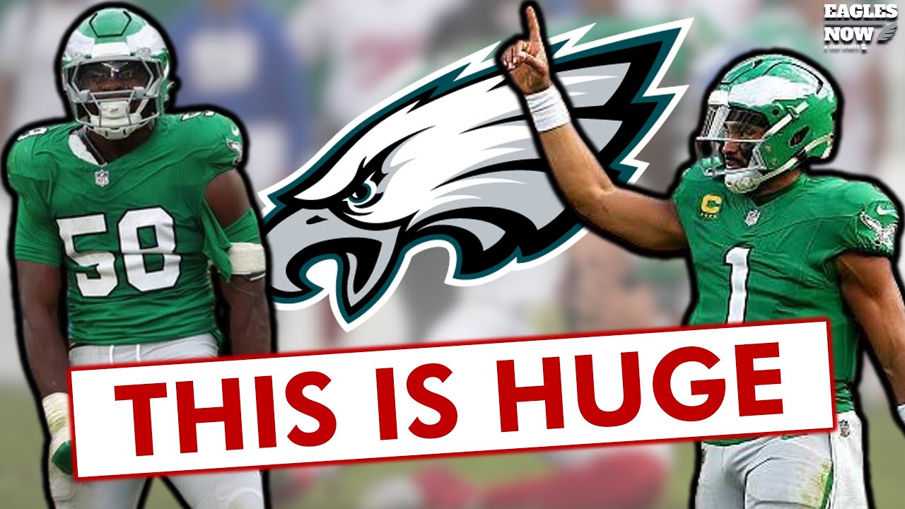 THIS IS BIG! Eagles Fans Get MORE GREAT NEWS After Beating The Giants