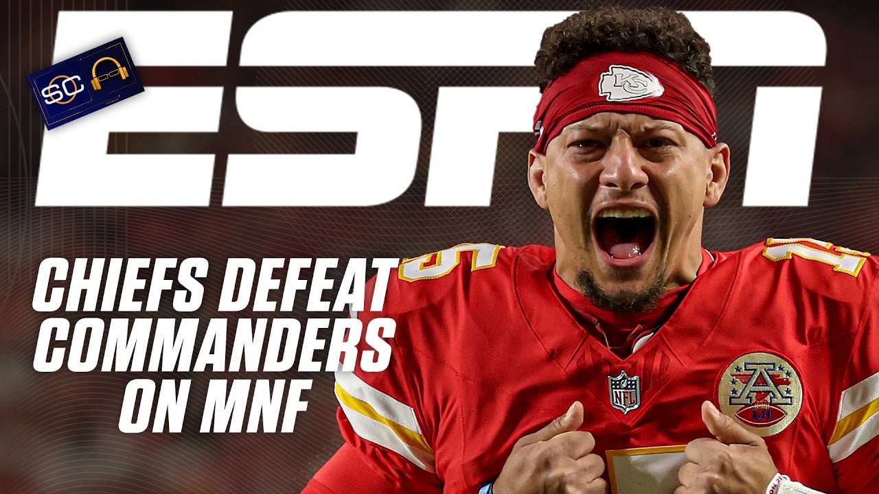 Commanders vs. Chiefs REACTION 🏈 Kansas City dominates on MNF for 3rd-straight win 💪 | SC with SVP