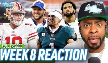 NFL Week 8 Reaction: 49ers-Texans, Bears-Ravens, Giants-Eagles, Bills-Panthers | Richard Sherman