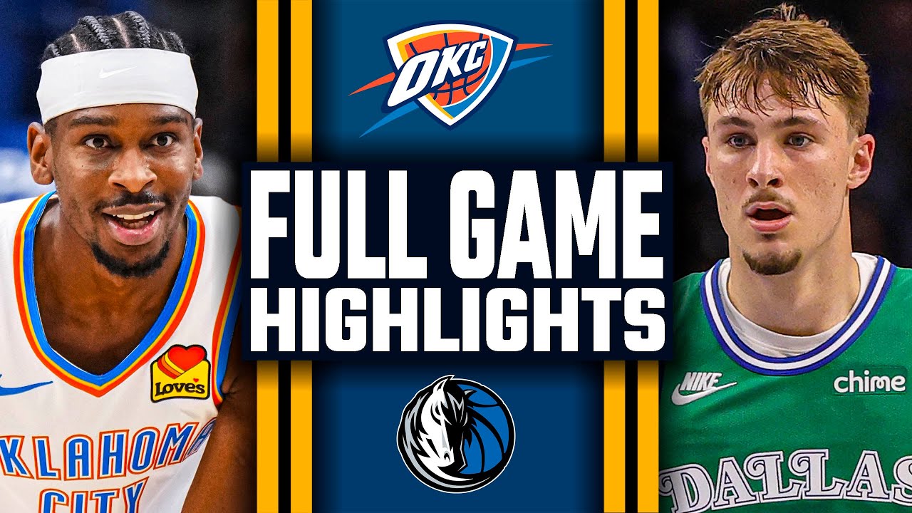 Oklahoma City Thunder vs Dallas Mavericks - FULL GAME HIGHLIGHTS | October 27, 2025 NBA Season