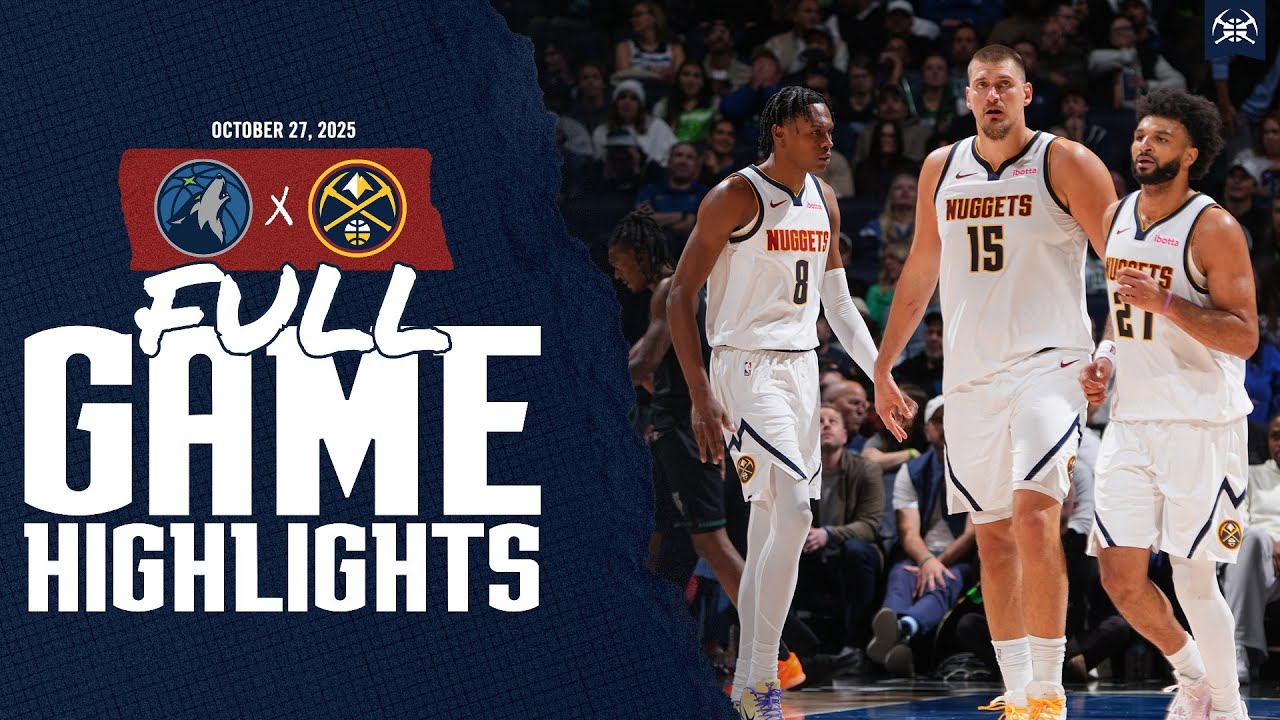 Denver Nuggets WIN vs. Minnesota Timberwolves | Full Game Highlights 📺