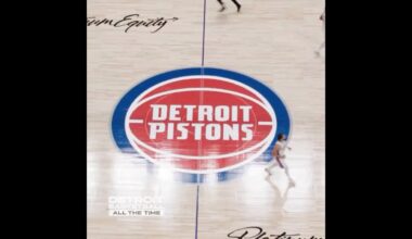 You had to be there… Opening Night at LCA #pistons #nba