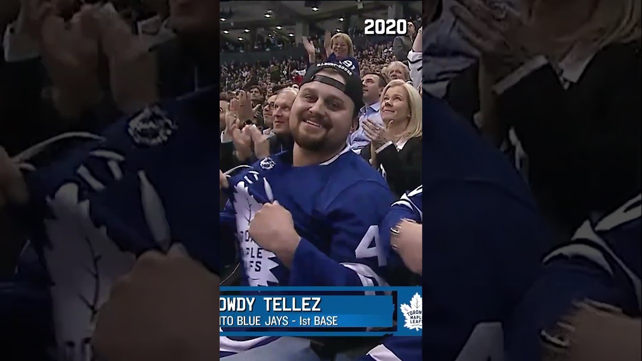 Blue Jays attending Leafs games throughout the years