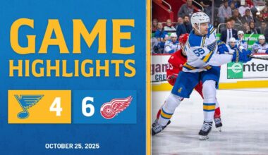 Game Highlights: Red Wings 6, Blues 4