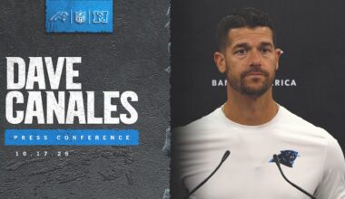Dave Canales gives final Panthers' update before Jets game | Carolina Panthers
