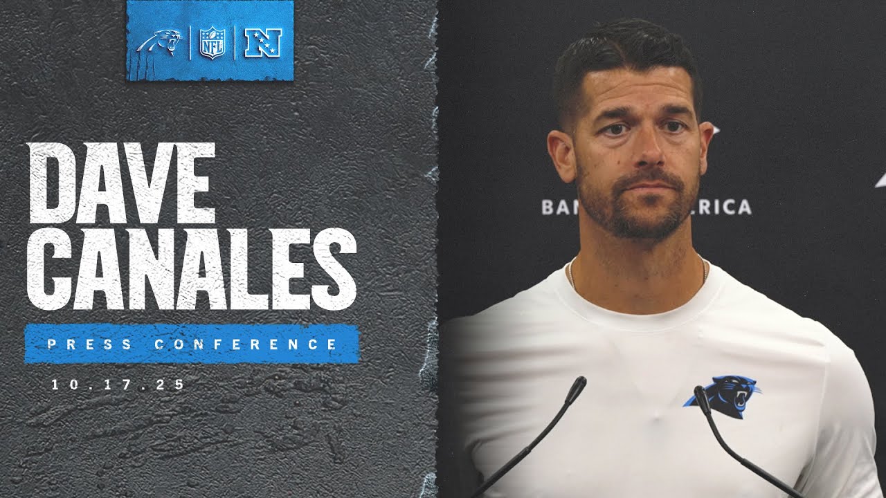 Dave Canales gives final Panthers' update before Jets game | Carolina Panthers