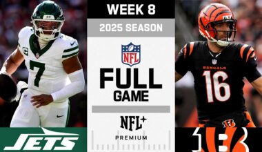 NY Comeback! New York Jets vs. Cincinnati Bengals FULL GAME | NFL 2025 Season Week 8