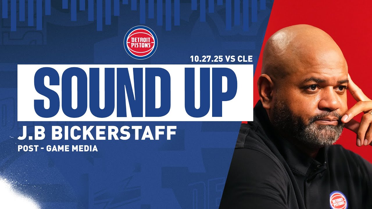 Post-Game Press Conference: J.B. Bickerstaff | Pistons vs Cavs | 10.27.2025