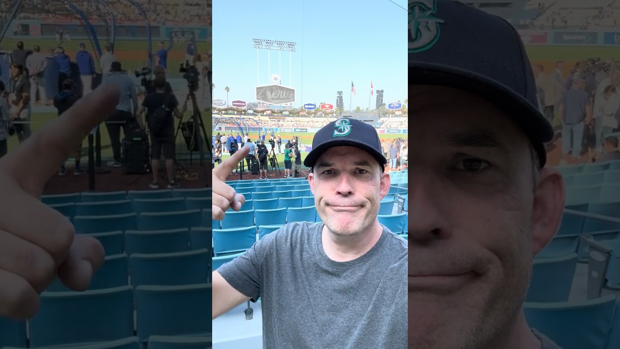 Miserable Seattle Mariners Fan At The World Series At Dodger Stadium - The AGONY!