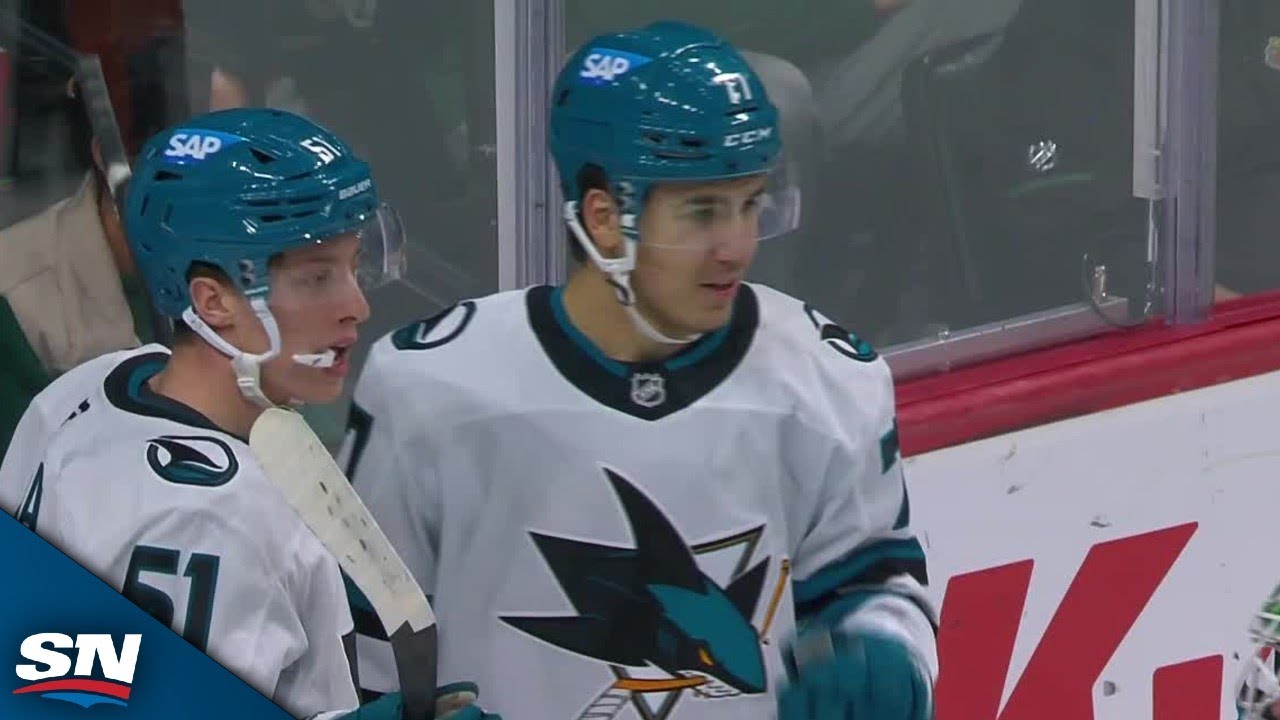 Sharks' Michael Misa Buries Loose Puck To Score First Career NHL Goal