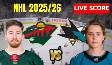 🔴 Minnesota Wild vs San Jose Sharks | EN VIVO NHL | Live Score Update