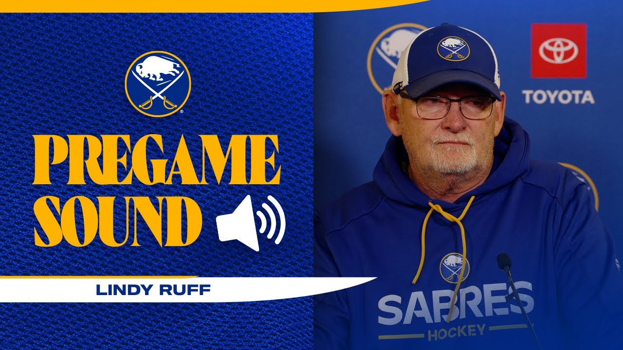 Michael Kesselring Set To Make Buffalo Sabres Debut Against Blue Jackets | Coach Lindy Ruff Media