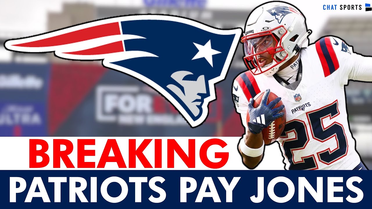 JUST IN! Marcus Jones & New England Patriots Agree To A 3-Year Contract Extension