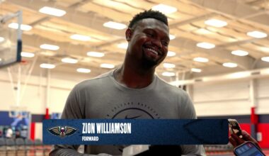 Zion Williamson on foot injury, upcoming road trip | New Orleans Pelicans