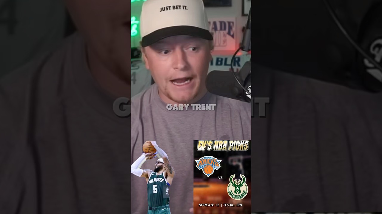 Gary Trent Jr. Over Threes (Milwaukee Bucks vs New York Knicks) #shorts