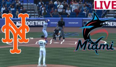 🔴LIVE 🔴New York Mets VS Miami Marlins/September 26  /MLB THE SHOW 25