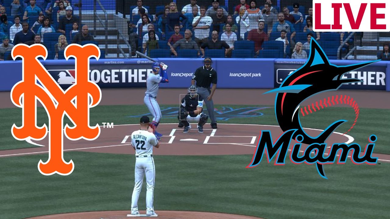 🔴LIVE 🔴New York Mets VS Miami Marlins/September 26  /MLB THE SHOW 25