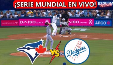 🔴 EN VIVO: TORONTO BLUE JAYS VS LOS ANGELES DODGERS - WORLD SERIES 2025 - GAME 4