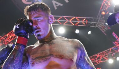 Dad: UFC champ Aspinall 'can't see anything' out of right eye