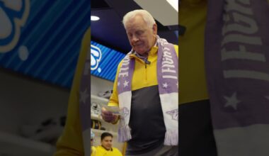 Terry & Sheila Crisp get the boys started with a touching lineup read 💜